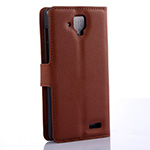  Book wallet-case plus Lenovo A536 brown