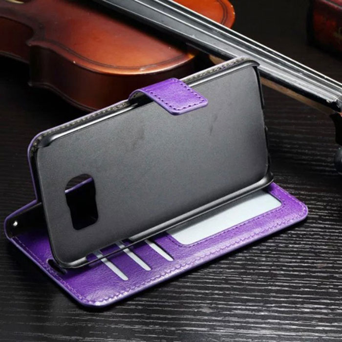  17  Book wallet-case plus Samsung G9350 Galaxy S7 Edge