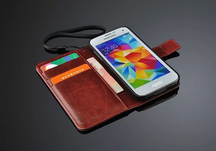  01  Book wallet-case plus Samsung Galaxy S5 mini