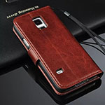  Book wallet-case plus Samsung Galaxy S5 mini brown