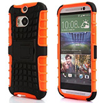  Heavy Duty Case HTC One M8 orange