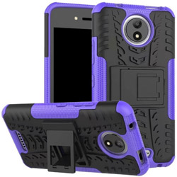  Heavy Duty Case Motorola Moto C Plus purple