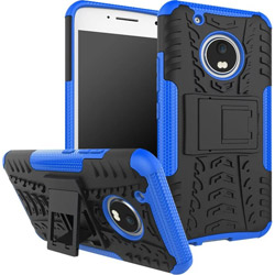  Heavy Duty Case Motorola Moto G5 Plus blue