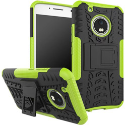  Heavy Duty Case Motorola Moto G5 Plus green