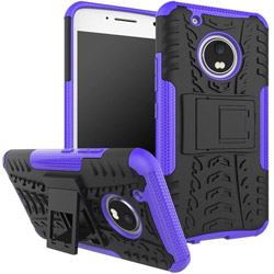  Heavy Duty Case Motorola Moto G5 Plus purple