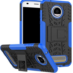  Heavy Duty Case Motorola Moto Z2 Play blue