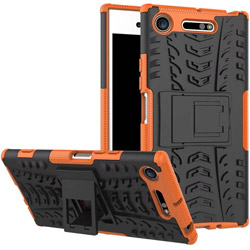  Heavy Duty Case Sony Xperia XZ1 orange
