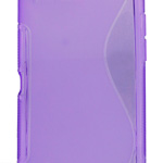  Silicone Alcatel 4027D purple style