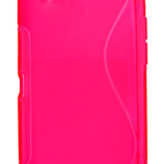  Silicone Alcatel 6016D pink style