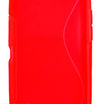  Silicone Alcatel 6016D red style
