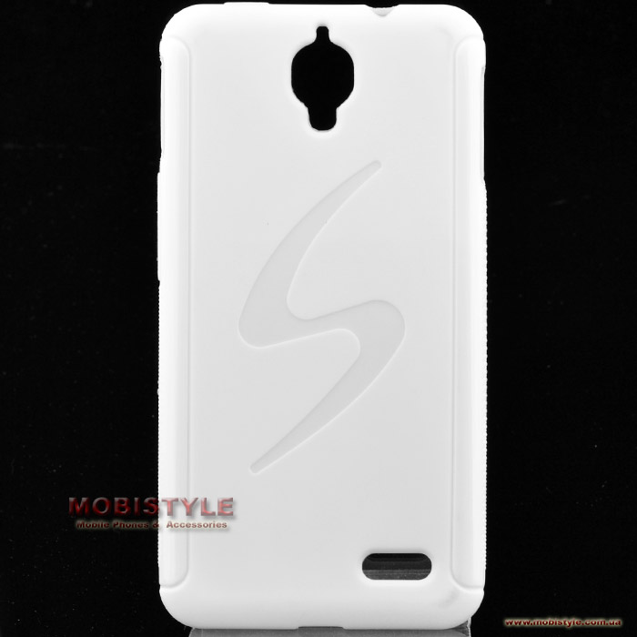  Silicone Alcatel 6030D S white