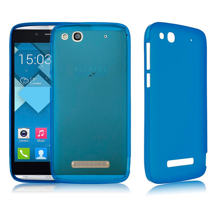  Silicone Alcatel 6032X blue