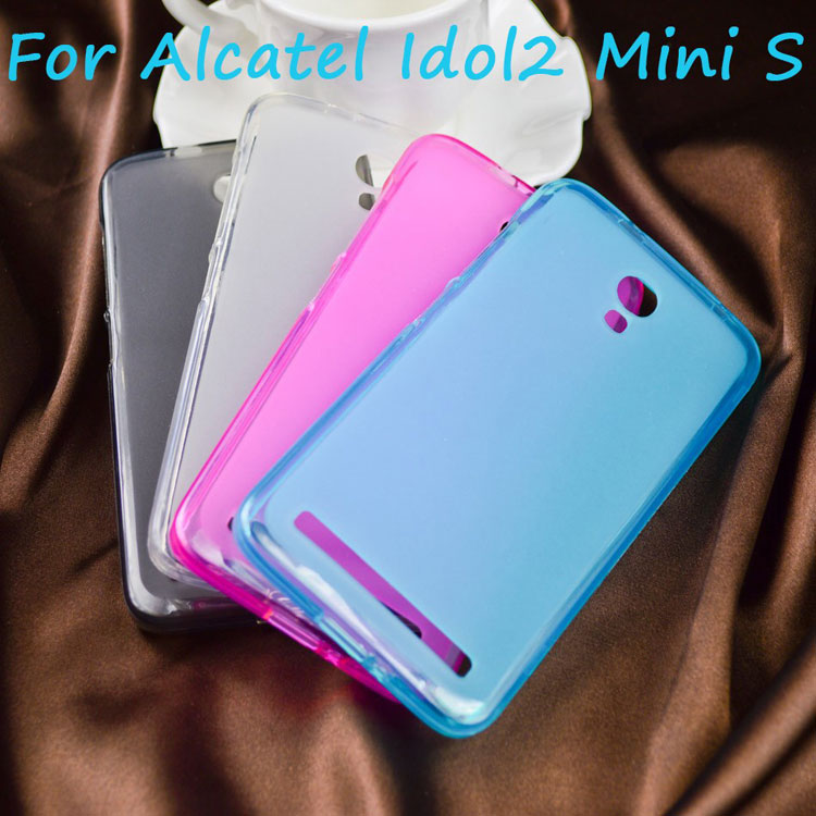  01  Silicone Alcatel 6036Y One Touch Idol 2 Mini S