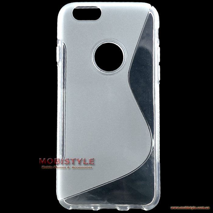  Silicone Apple iPhone 6 style transperent
