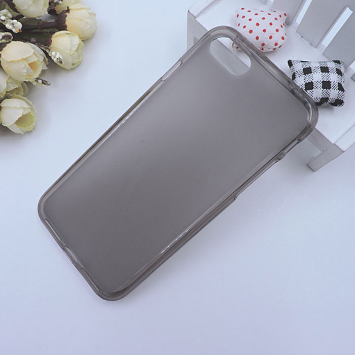  Silicone Apple iPhone 7 pudding grey