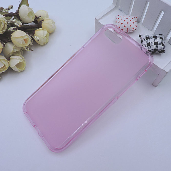  Silicone Apple iPhone 7 pudding pink