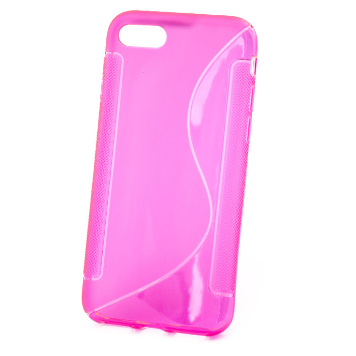  Silicone Apple iPhone 7 style pink