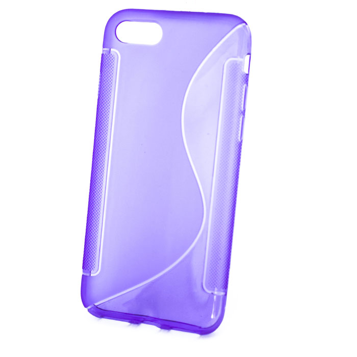  Silicone Apple iPhone 7 style purple
