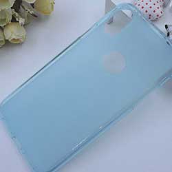  Silicone Apple iPhone X pudding blue