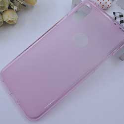  Silicone Apple iPhone X pudding pink