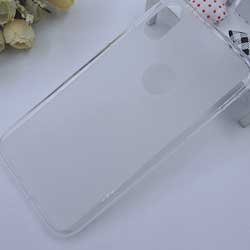  Silicone Apple iPhone X pudding transperent