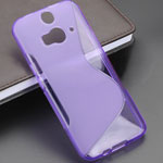  Silicone HTC Butterfly 2 purple style
