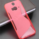  Silicone HTC Butterfly 2 rose red style
