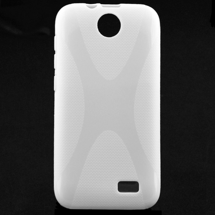  Silicone HTC Desire 310 white-X