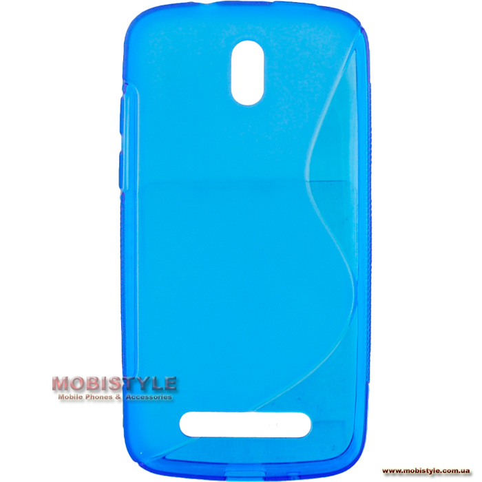  Silicone HTC Desire 500 style blue