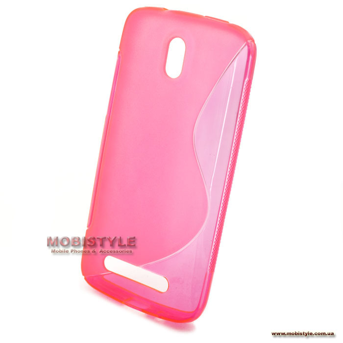  Silicone HTC Desire 500 style pink