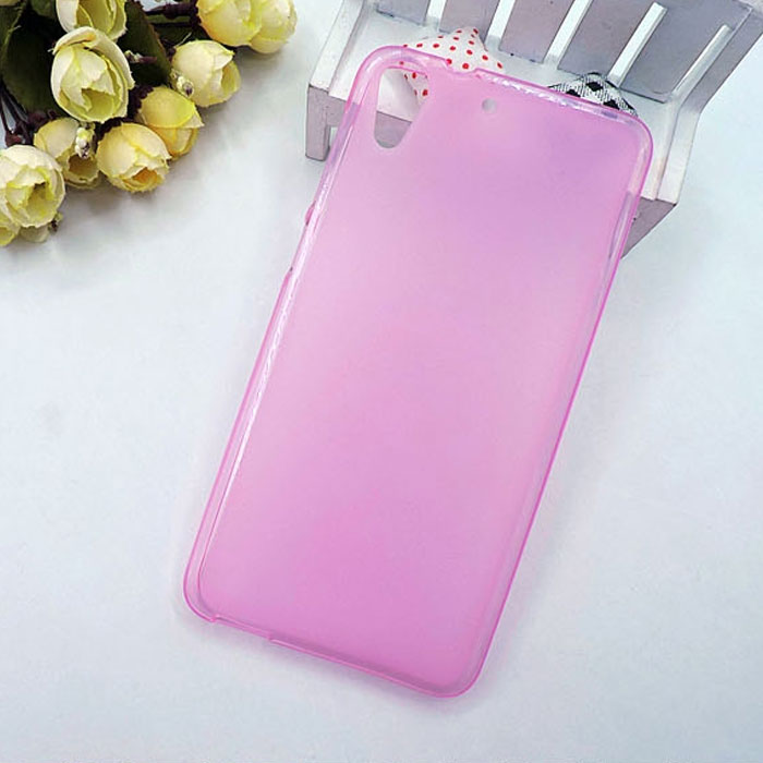  Silicone HTC Desire 728 pudding pink