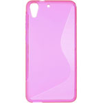  Silicone HTC Desire 728 pink style