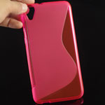  Silicone HTC Desire 820 pink style