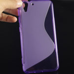  Silicone HTC Desire Eye purple style