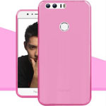  Silicone Huawei Honor 8 pudding pink
