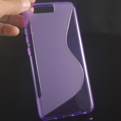  Silicone Huawei P10 style purple