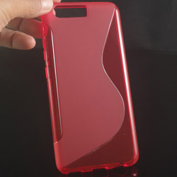  Silicone Huawei P10 style red