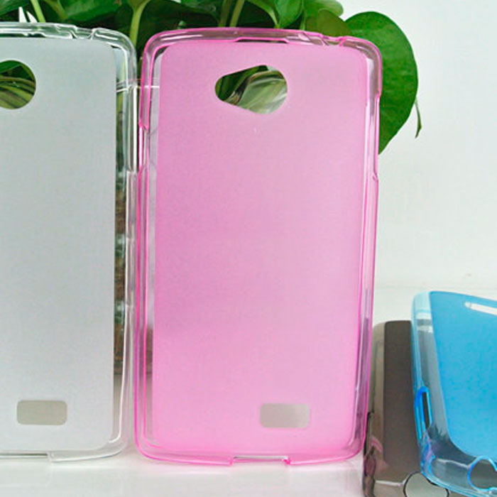  Silicone LG D390N F60 pudding pink