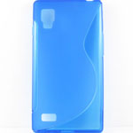  Silicone LG P765 Optimus L9 style blue