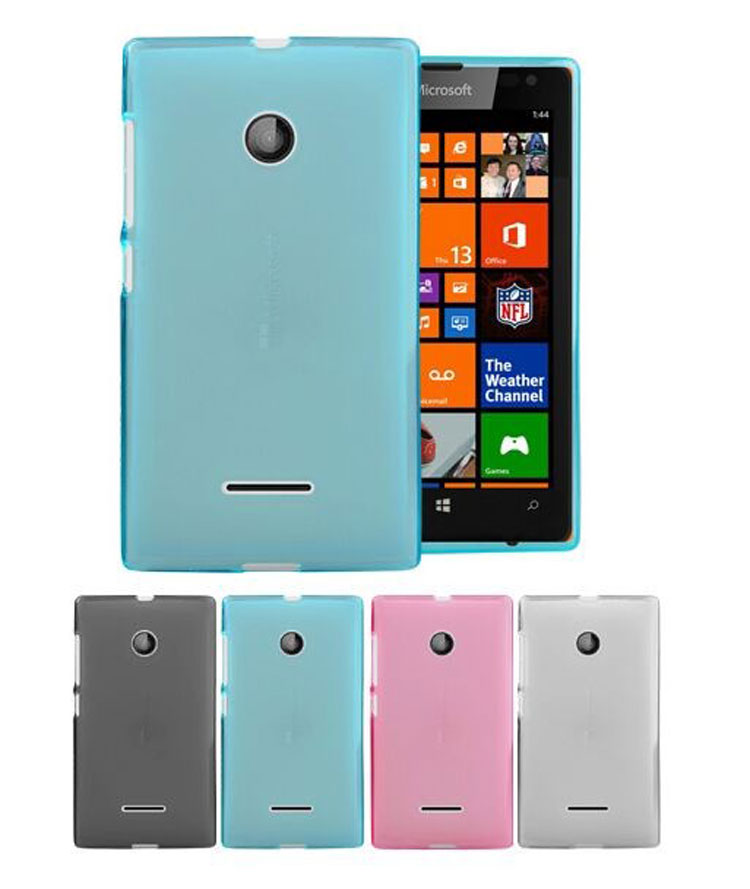  01  Silicone Microsoft Lumia 435