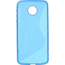  Silicone Motorola Moto Z style blue