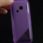  Silicone Nokia 220 style purple