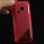  Silicone Nokia 220 style red