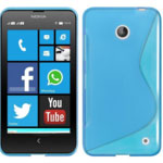  Silicone Nokia Lumia 630 style blue