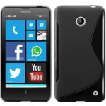  Silicone Nokia Lumia 635 style black