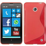  Silicone Nokia Lumia 635 style red
