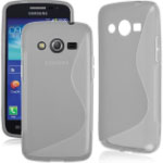  Silicone Samsung G3518 Galaxy Core LTE style grey