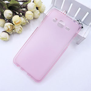  Silicone Samsung G550FY Galaxy On5 pudding pink