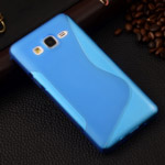  Silicone Samsung G550FY Galaxy On5 style blue