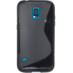  Silicone Samsung G860P Galaxy S5 Sport style black